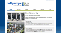 Desktop Screenshot of luftpumpe.de