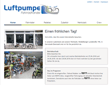 Tablet Screenshot of luftpumpe.de